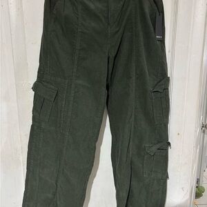 Forever 21 Women's Olive Cargo Jeans